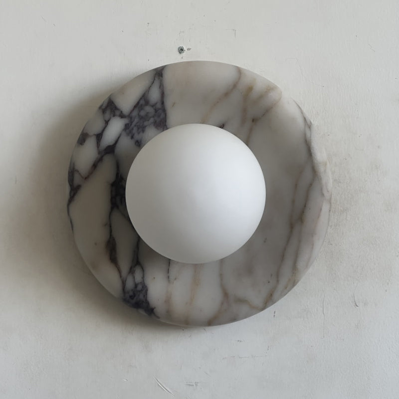 Orli Purple Marble Sconce