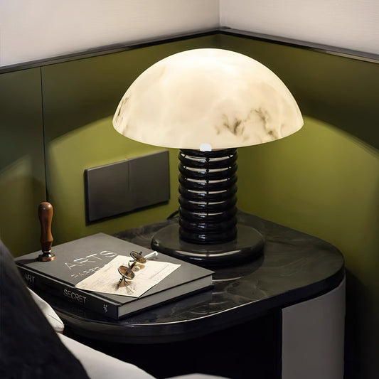 Ben Swildens Alabaster Table Lamp