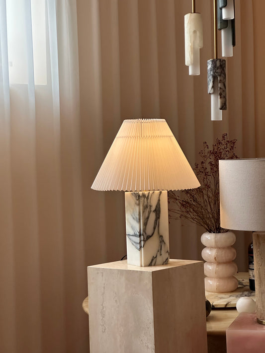 Bianca Marble Table Lamp