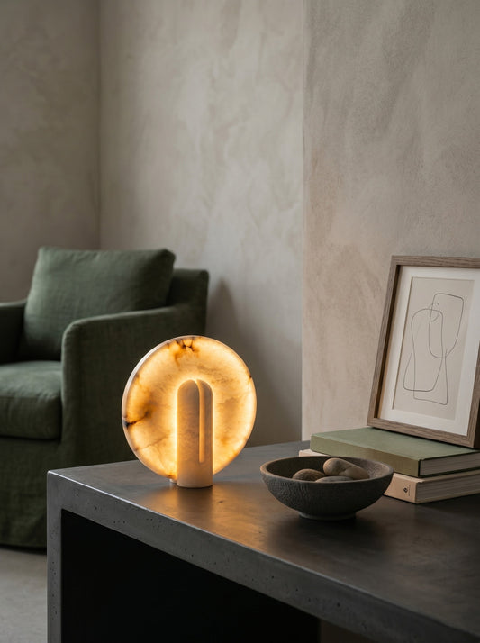 Bonnie Alabaster Table Lamp