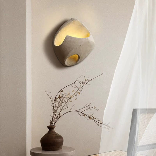 Cement Hollow Wall Lamp