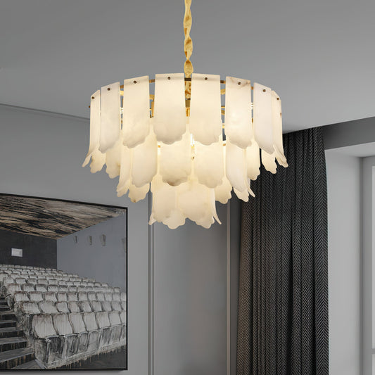 Elba Alabaster Chandelier
