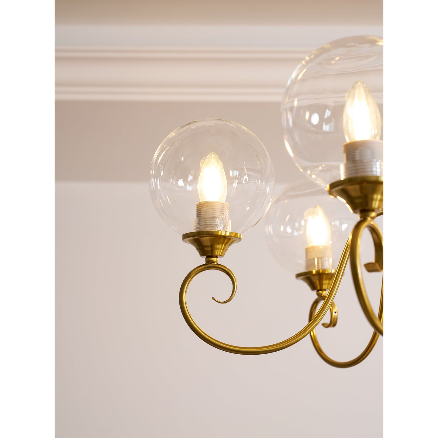 Evelyn Glass Chandelier