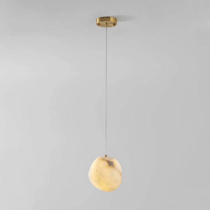 Galet Alabaster Pendant Light