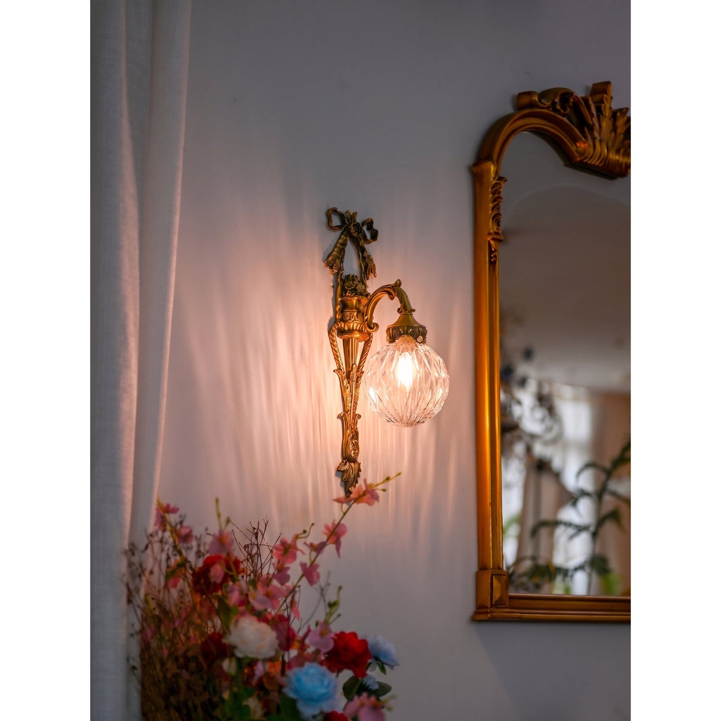 Greenwich Classical Brass Wall Sconce