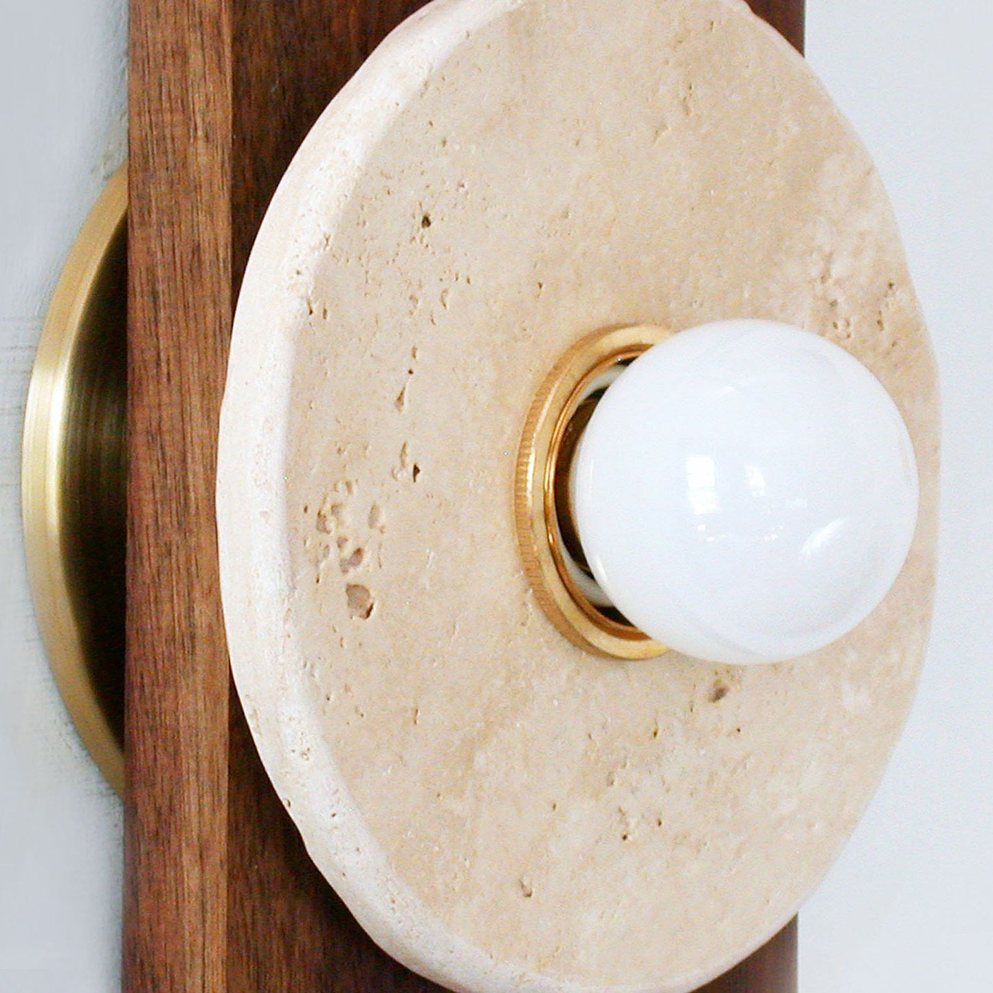 Horizon Travertine Wall Sconce