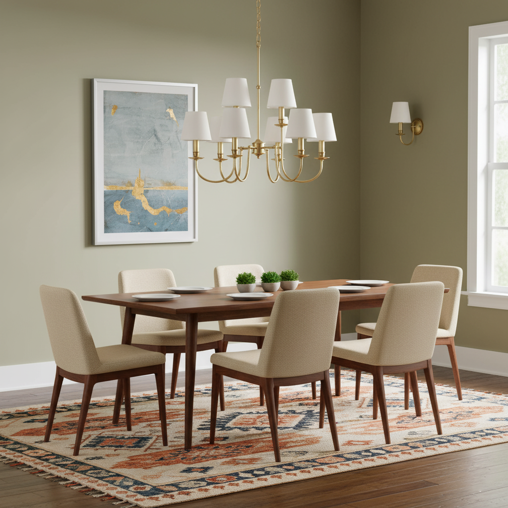 Jeremiah Vintage Brass Chandelier
