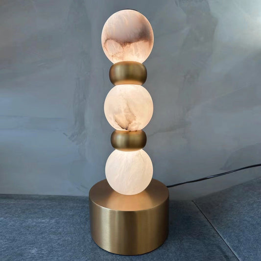 Pearl Xyx Alabaster Table Lamp