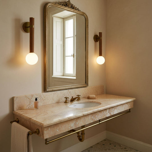 Threadline Globe Wall Sconce