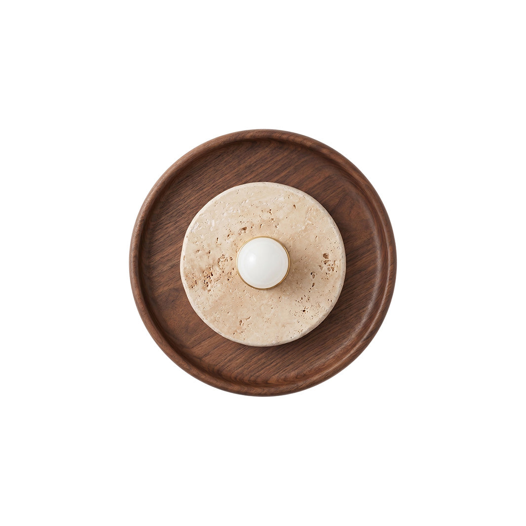 Petra Travertine Wall Sconce