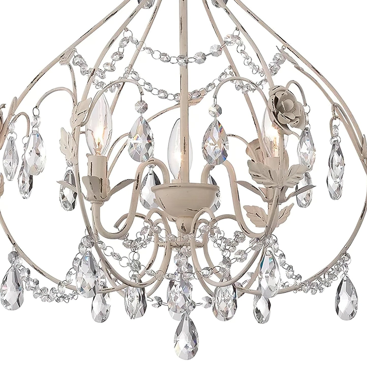 Provencal Blanc Chandelier