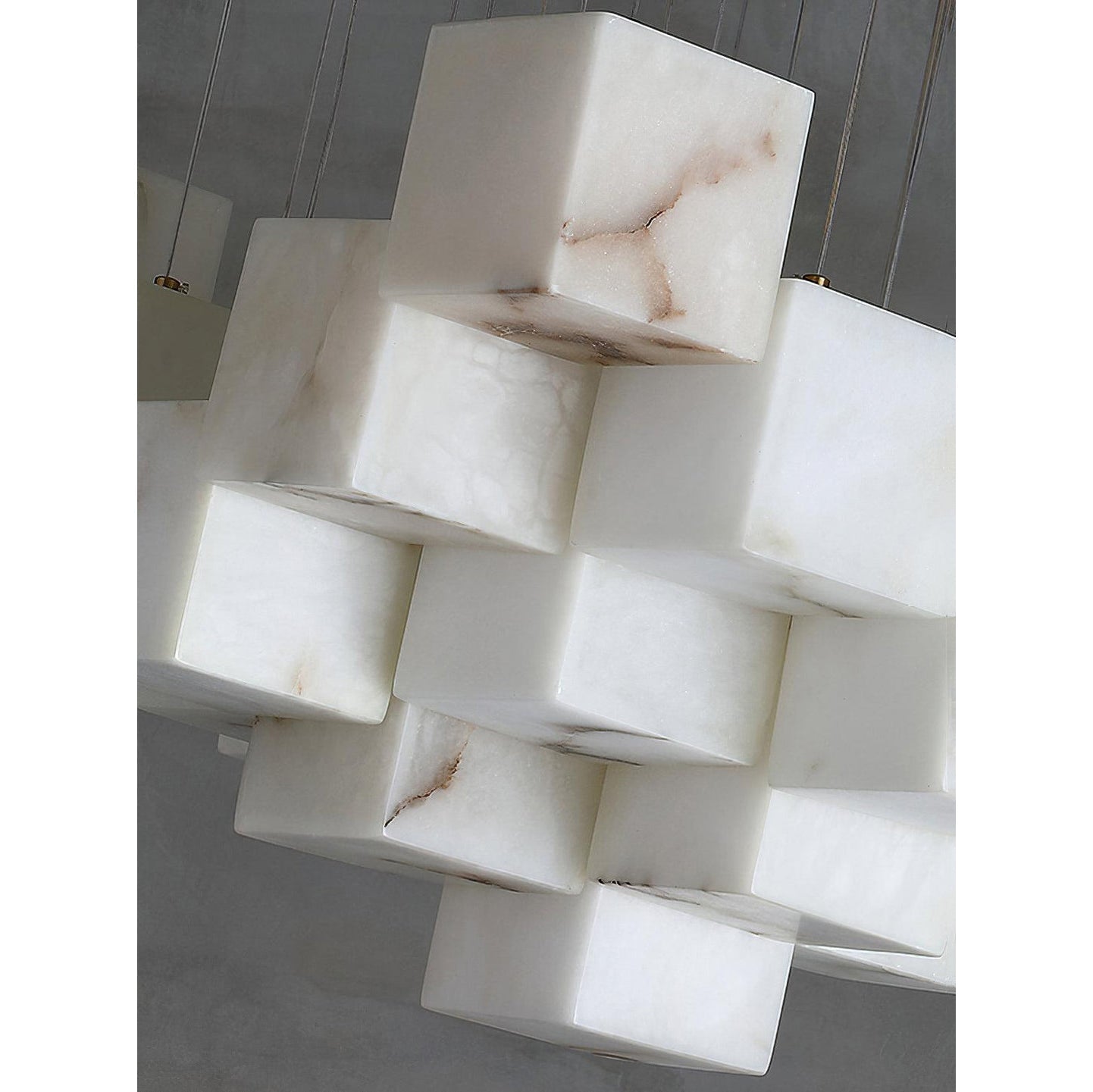 Alabaster Box Chandelier