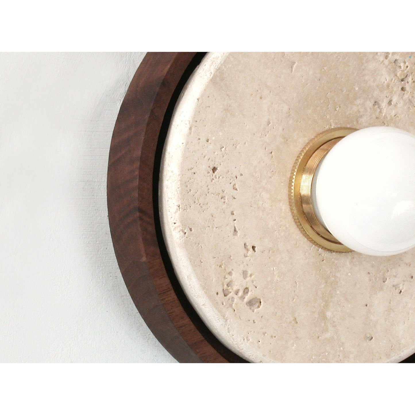 Dario Travertine Wall Sconce