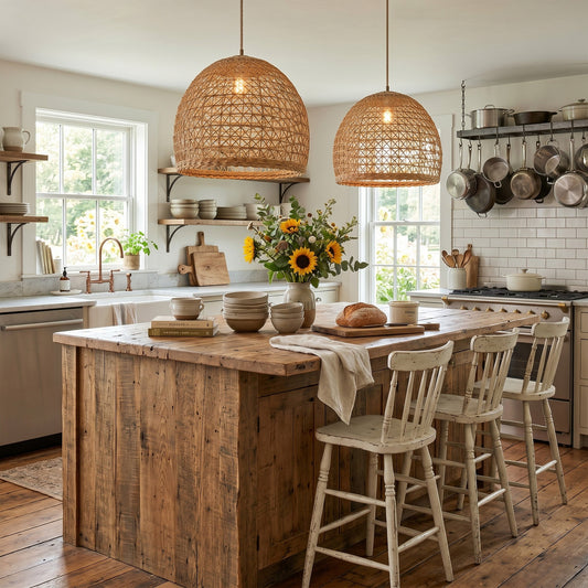 Lumiere Rattan Pendant Lamp