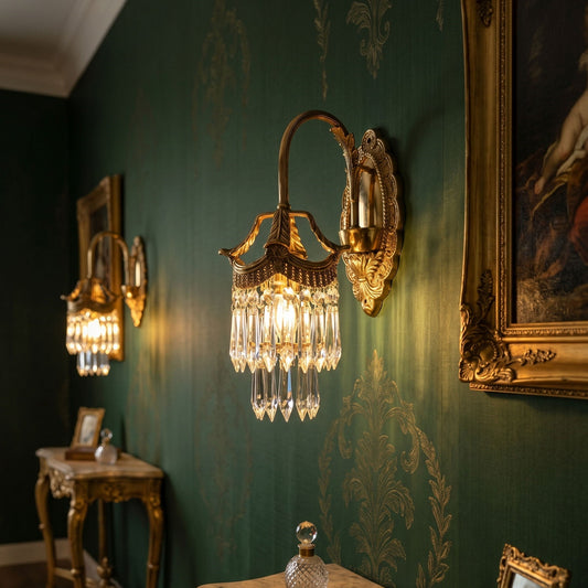 Mayfield Crystal Wall Sconces