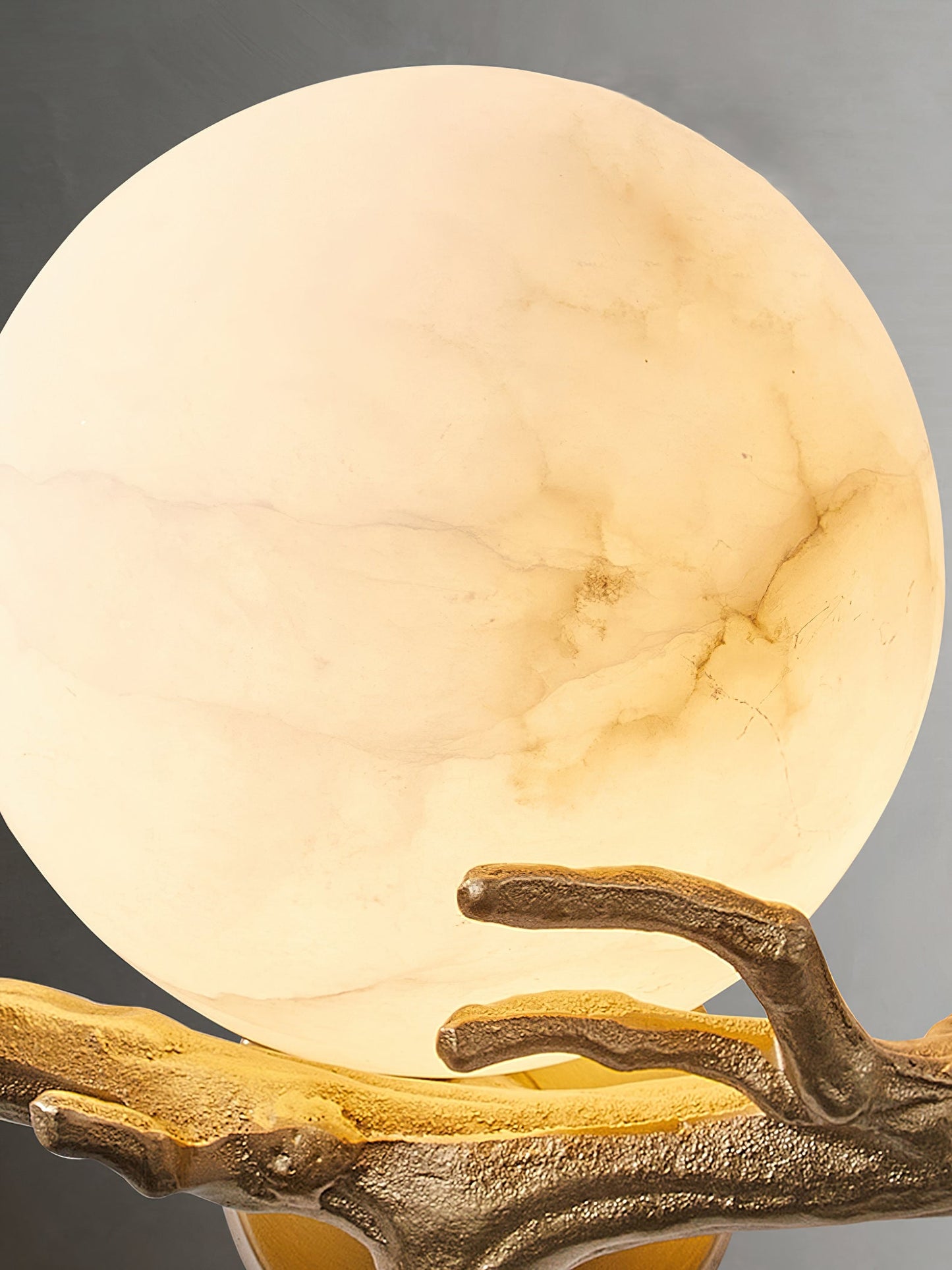 Retro Twigs Alabaster Wall Lamp