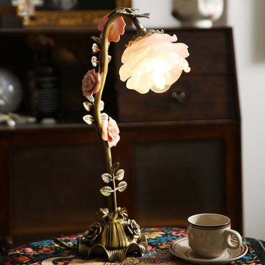 Rosalie Floral Table Lamp