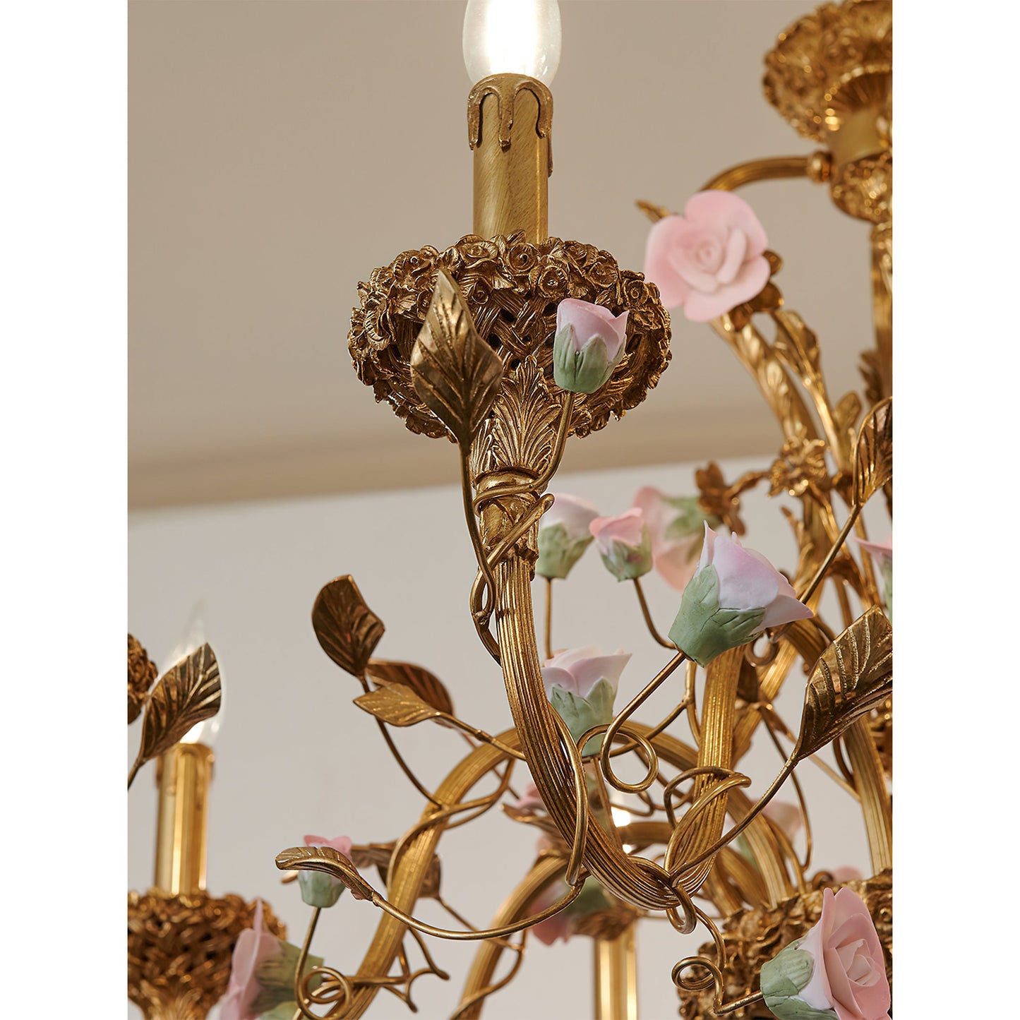Sabine Flowers Chandelier