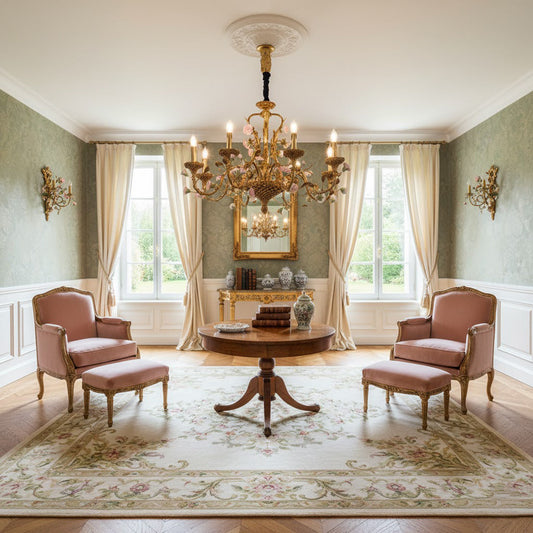 Sabine Flowers Chandelier