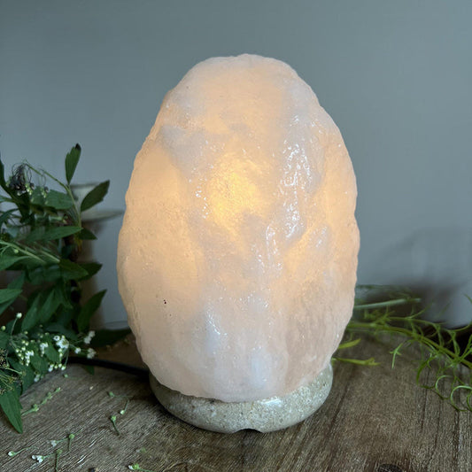 Salt Stone Table Lamp