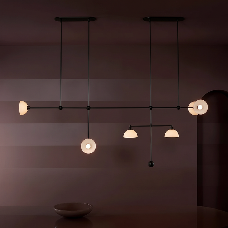 Counterbalance Linear Chandelier