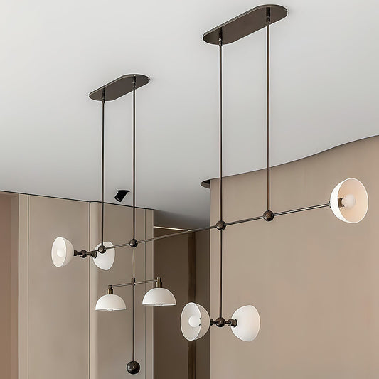 Counterbalance Linear Chandelier