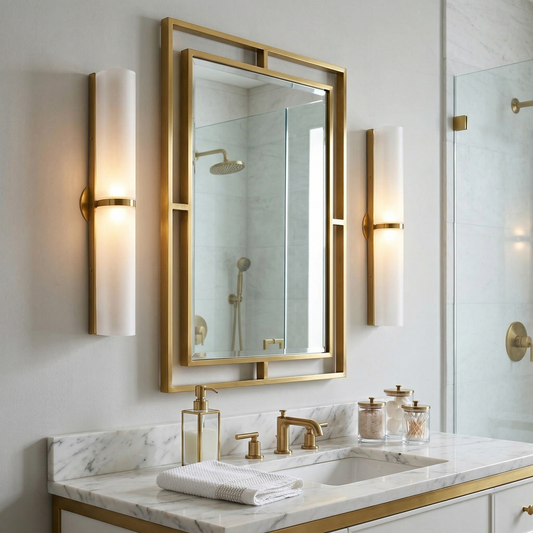 Arched Glass Tube Wall Sconce