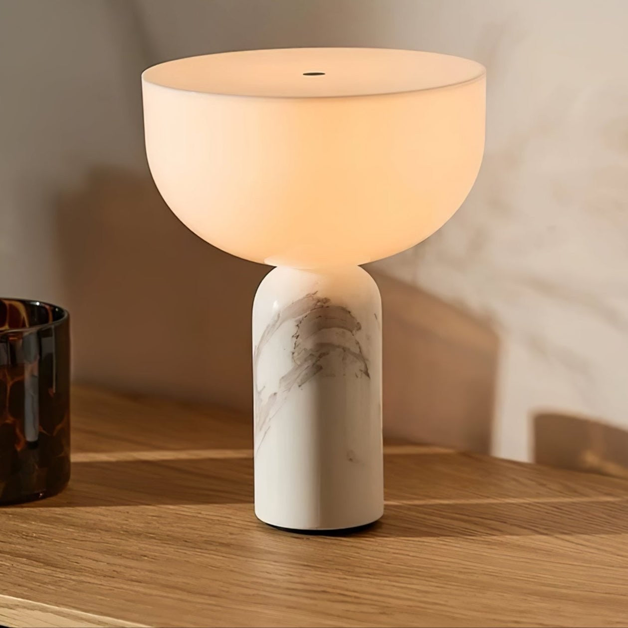 Arno Sphere Marble Table Lamp