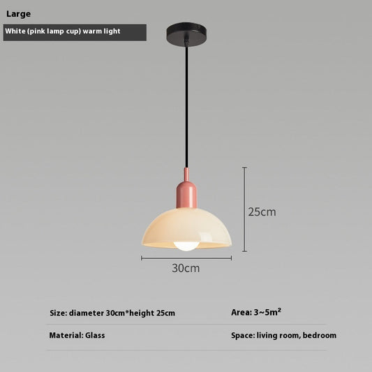 Bauhaus Glass Retro Designer Pendant Light