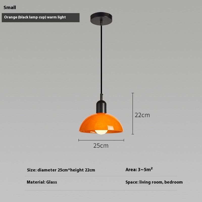 Bauhaus Glass Retro Designer Pendant Light