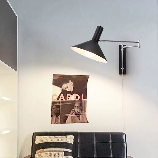Nordic Adjustable Swing Arm Wall Light