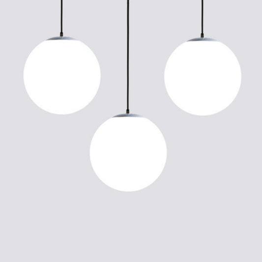 Orbital Glass Sphere Pendant Light