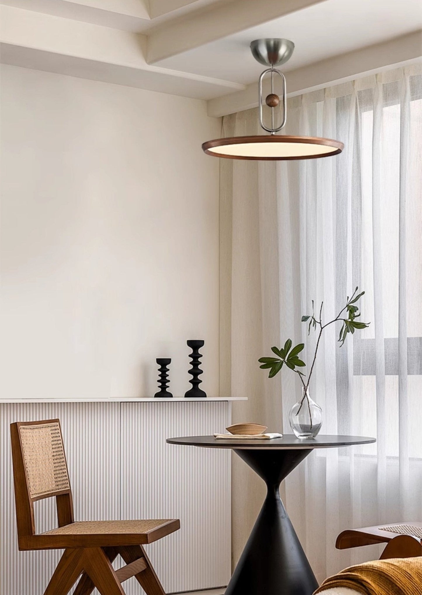 Orbito Modern Semi-Flush Ceiling Light