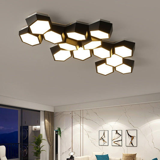 PureGlow Modern LED Flush Ceiling Light