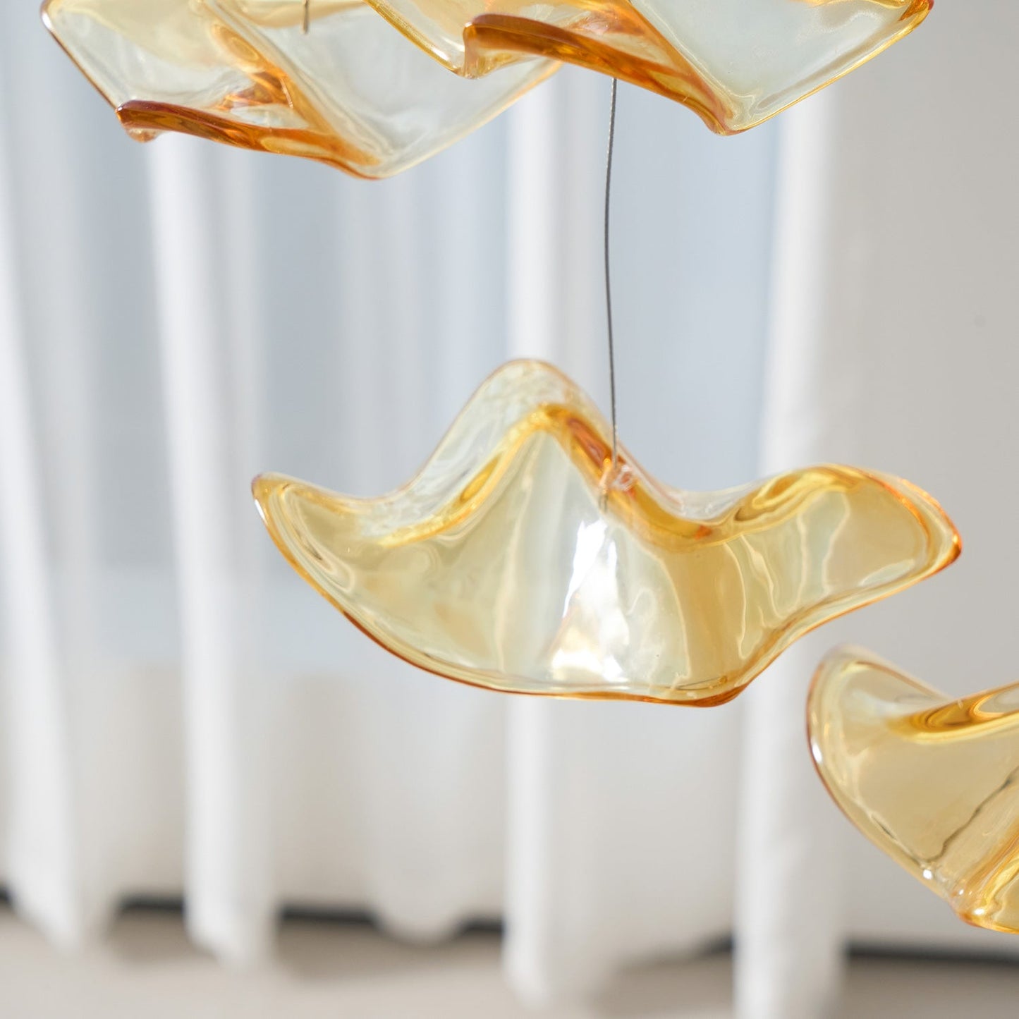 Tidal Art Glass Chandelier