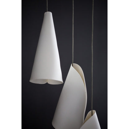 21 Thin Porcelain Pendant Lamp
