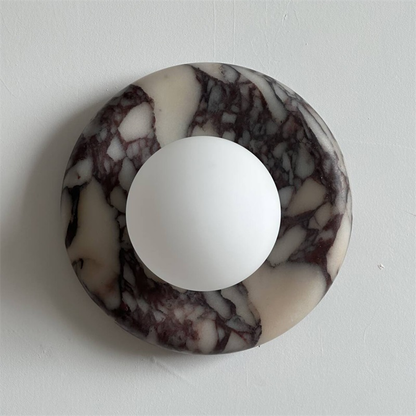 Orli Purple Marble Sconce