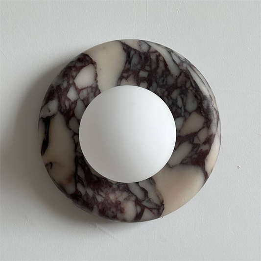 Orli Purple Marble Sconce