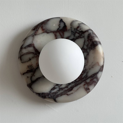 Orli Purple Marble Sconce