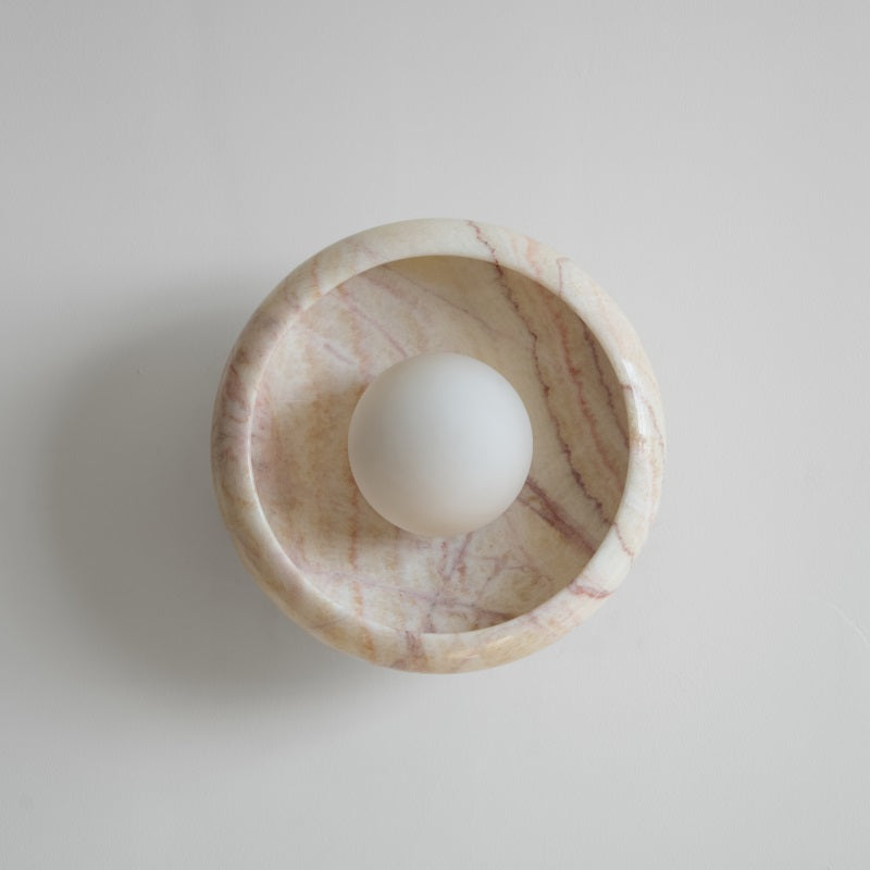 Piedra Marble Wall Lamp