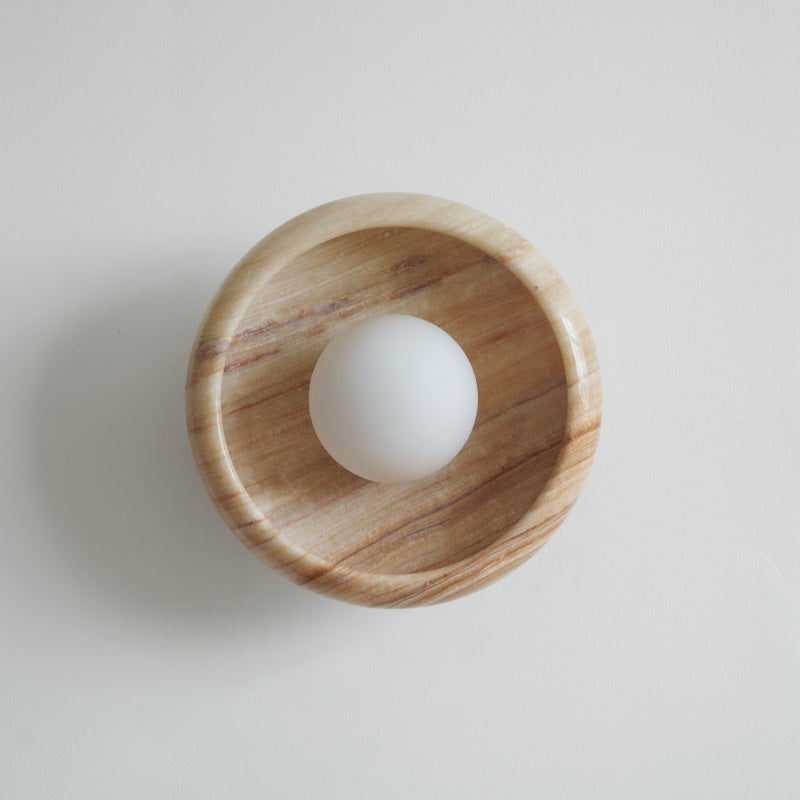 Piedra Marble Wall Lamp