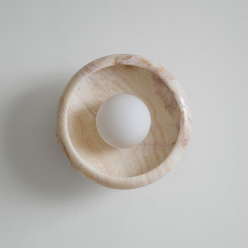 Piedra Marble Wall Lamp