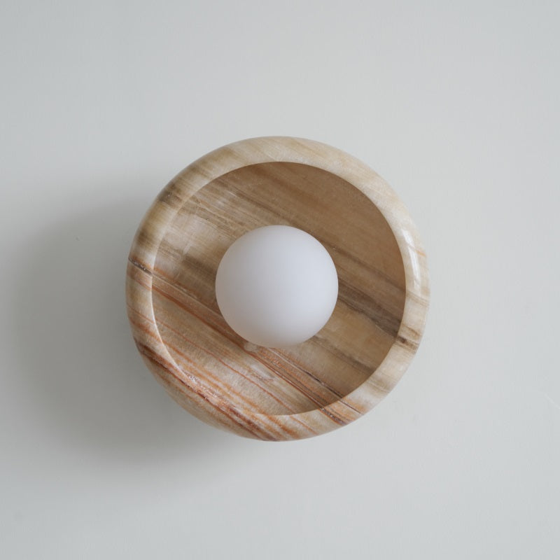 Piedra Marble Wall Lamp