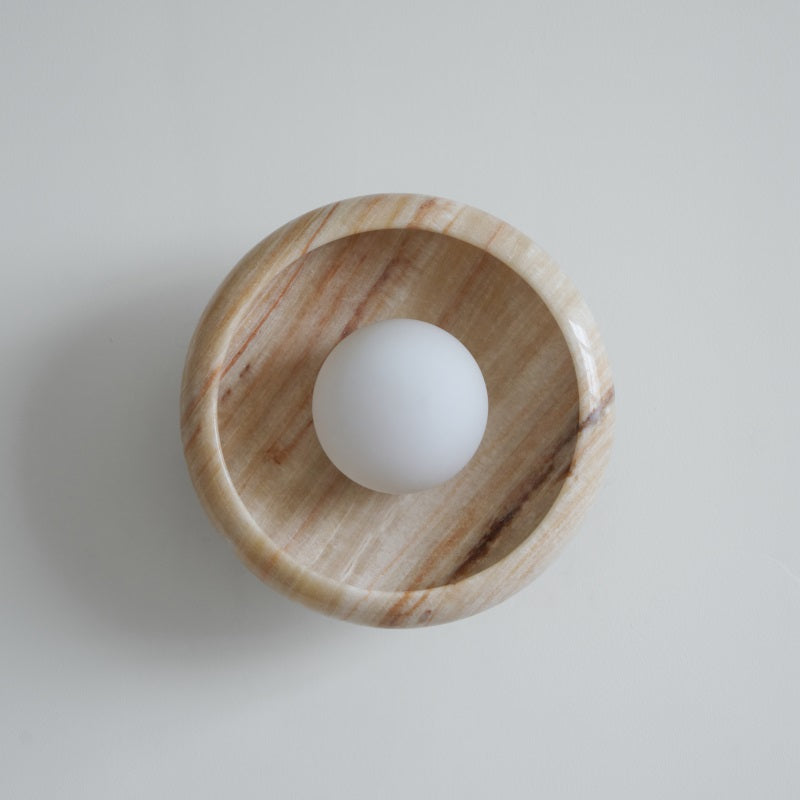 Piedra Marble Wall Lamp