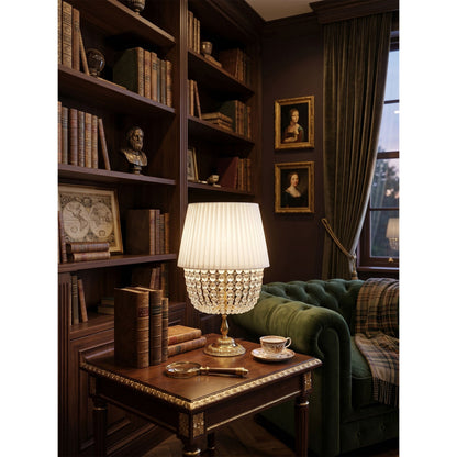 Adelia Crystal Table Lamp