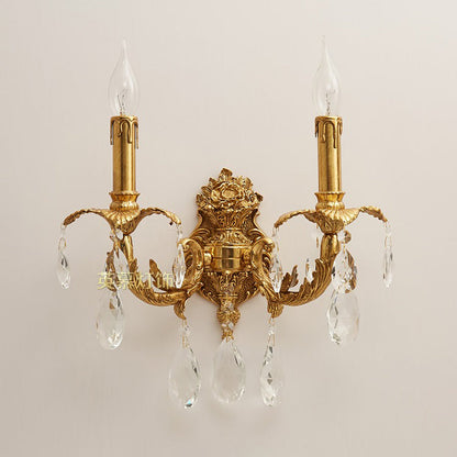 Adriana Brass Wall Lamp