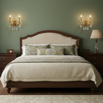 Adriana Brass Wall Lamp