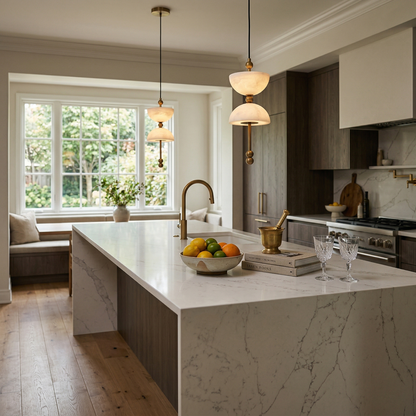 Lyra Alabaster Pendant Lamp