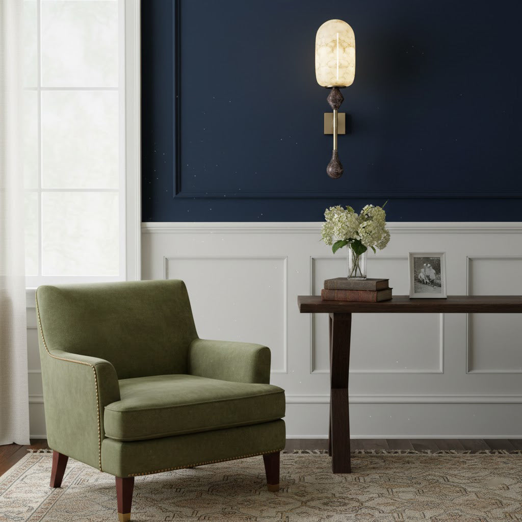 Dakota Alabaster Wall Lamp