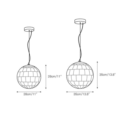 Alabaster Ball Alabaster Pendant Light